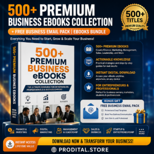 500+ Premium Business eBooks Collection + Free Business Email Pack | eBooks Bundle