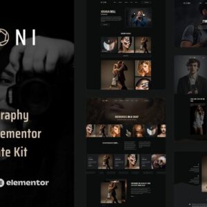 Foturo – Photography Portfolio & Creative Agency Elementor Template Kit Download