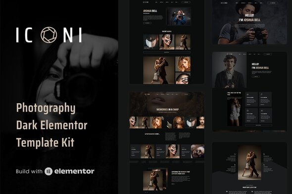 Foturo – Photography Portfolio & Creative Agency Elementor Template Kit Download - Image 3