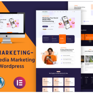 Sociomarketing – Social Media Marketing Agency WordPress Theme Download