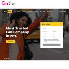 Grab Taxi – Online Cab Service WordPress Theme Download