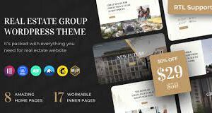 Reland – Modern Real Estate WordPress Theme with RTL Compatibility