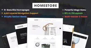 Homestore – Professional eCommerce Storefront Theme for WooCommerce