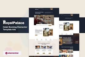 Royalpalace – Luxury Hotel Booking Website Elementor Pro Template Kit