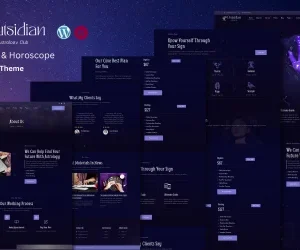 Jyotish – Horoscope & Astrology WordPress Theme Download