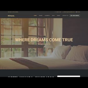 Himara – Hotel Booking Elementor Template Kit