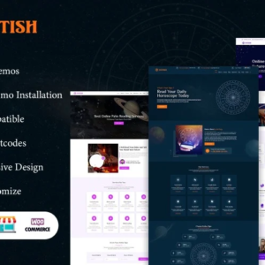 Jyotish – Horoscope & Astrology WordPress Theme Download