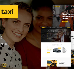 Grab Taxi – Online Cab Service WordPress Theme Download