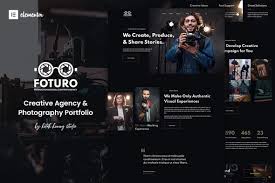 Foturo – Photography Portfolio & Creative Agency Elementor Template Kit Download